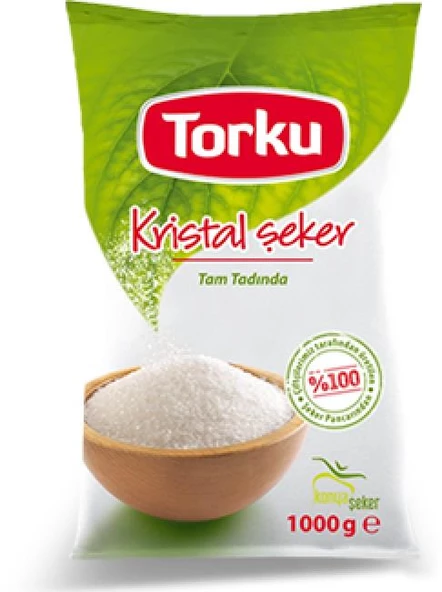 Torku PE ŞEKER TANESİ Torku Toz Şeker) 1000 GRAM