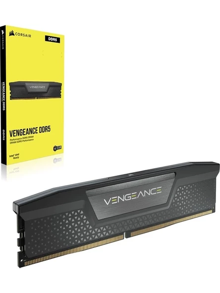 Corsaır CMK32GX5M2X7200C34 32GB (2X16GB) Ddr5 Dram 7200MHZ CL34 Vengeance Memory Kıt Black