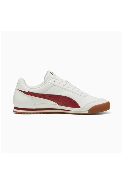 Puma Turino II 397452 06 Unisex Sneaker Ayakkabı Krem Bordo 36-45 - 7
