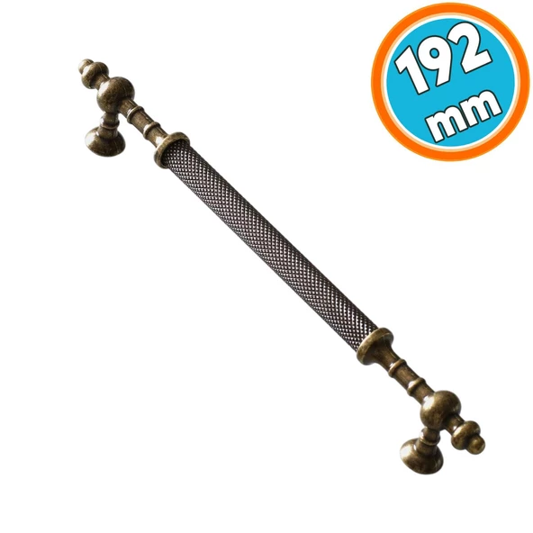 Antik Sarı Eskitme Metal 224 mm Mobilya Mutfak Çekmece Dolap Dolabı Kulpu Kulbu Kulpları