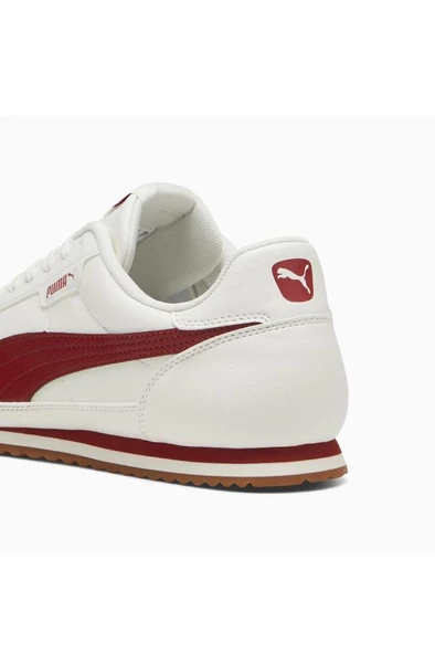 Puma Turino II 397452 06 Unisex Sneaker Ayakkabı Krem Bordo 36-45 - 5