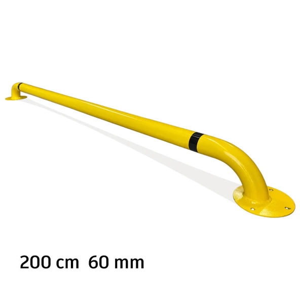 Otopark Araç Stoperi Fiyatları Bariyeri Park Sonlandırma Stop Demiri 200cm Ø60mm 3mm