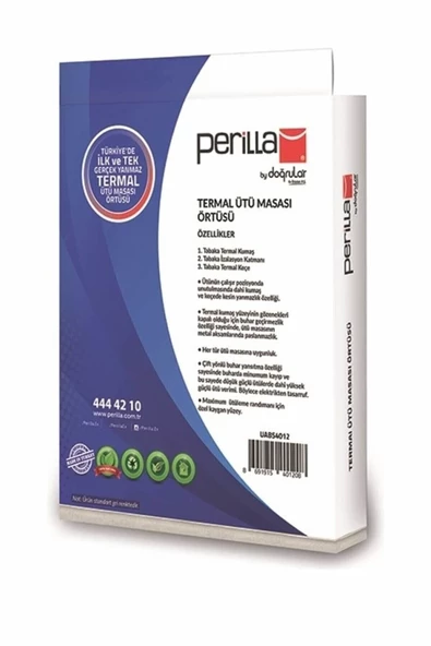 Perilla Termal Ütü Masası Kılıfı Ütü Bezi 52x135cm - 2