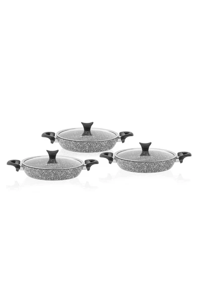 Taç Ultra Granit 3'lü Omlet Seti TAC-3411 - Resim 2