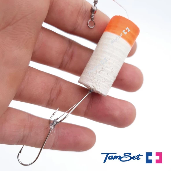 TAMSET Çinekop Lüfer Takımı Glow Mantarlı 3ad - 5