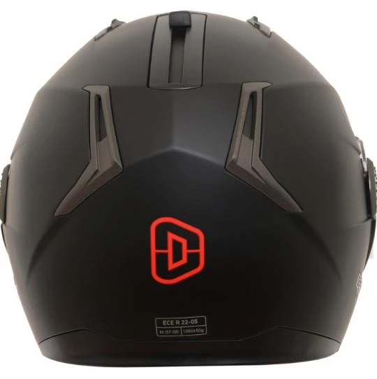 Beon B700 Full Face Çene Açılır Güneş Vizörlü Motosiklet Kaskı XL Beden Siyah - 2