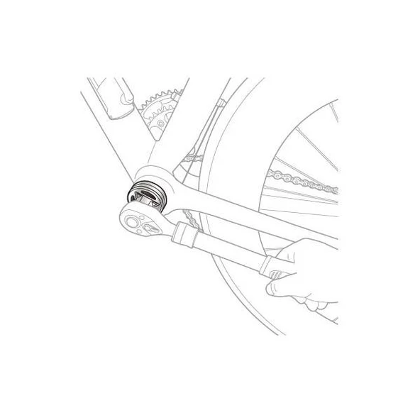 Topeak Hollowtech Kol Kapağı ve Hollowtech Göbek Anahtarı TPS-SP38 - 3