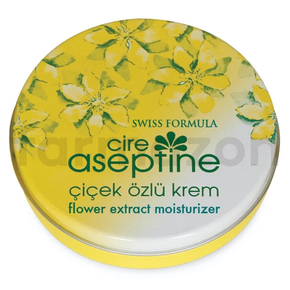 Cire Aseptine Çiçek Özlü Krem Klasik Teneke Kutu 150 ml