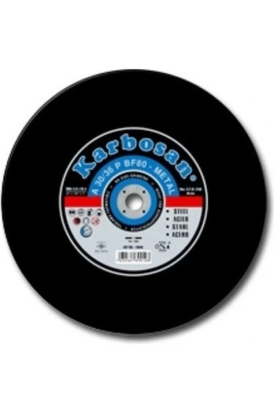 KARBOSAN 910050 Nk 230*3.0*22.23 Metal Kesici