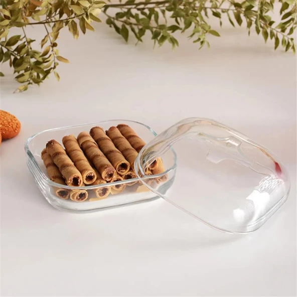 Paşabahçe Plus Cam Saklama Kabı 395 cc 96887
