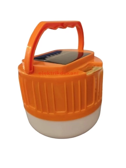 MUTLUSAN Solarlı Kamp Feneri 40+5w Solar + Elektrik Şarjlı - 2