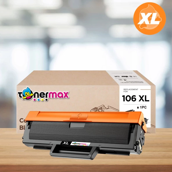 Hp 106X W1106X Muadil Toner - Çipli ( Yüksek Kapasite )/ 107A / 107W / MFP 135W / MFP 137fnw