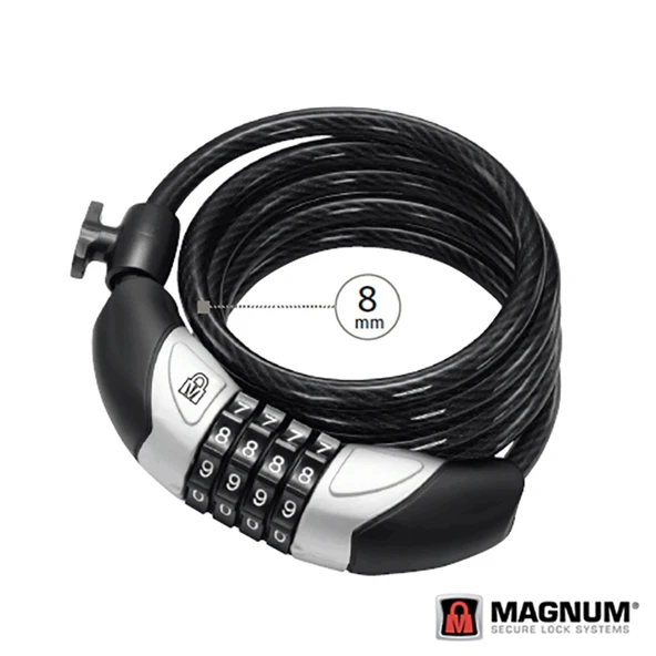 Kilit - Magnum, Spiral, 8x1800, 4B. Şifreli, 3112 - Resim 2