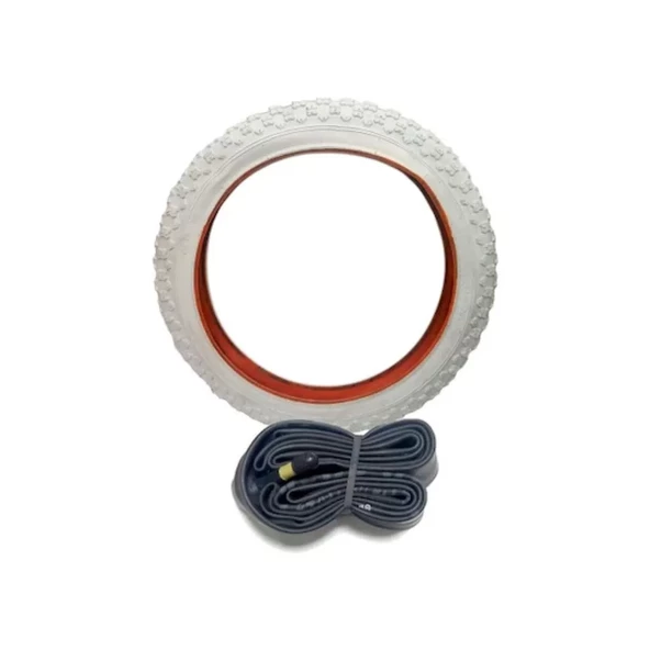 Anlaş IRC 20x1,75 Dış Lastik Beyaz iç lastik hediyeli