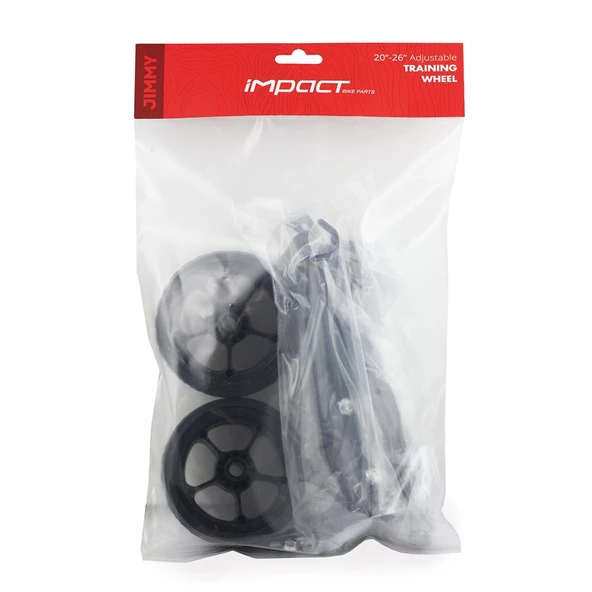 Impact Yan Teker - 20/24/26 Jant Vitesli Bisiklet uyumlu, JIMMY, Ayarlanabilir, Siyah - Resim 2