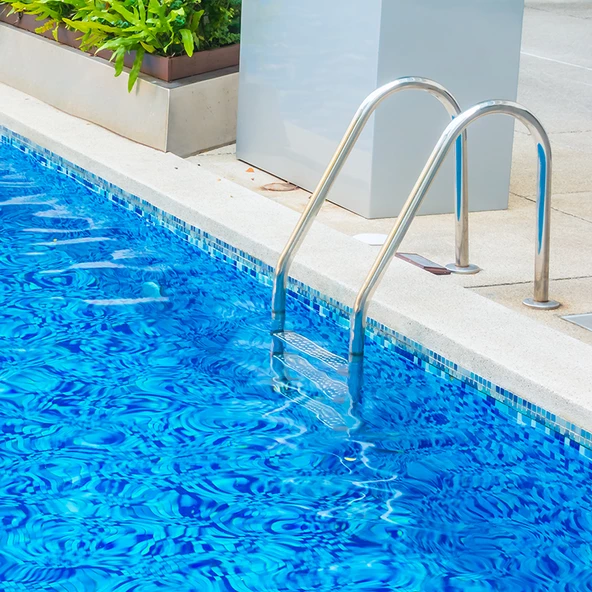 Anatolia Pool Havuz Merdiveni Standart Seri AISI304 Paslanmaz Çelik 3 Basamaklı (Pool Ladder) - 2