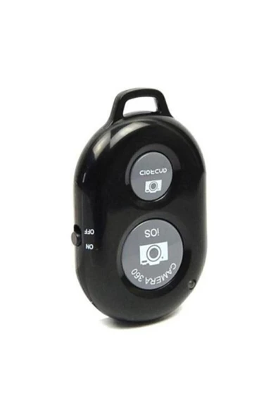Bluetooth Uzaktan Fotoğraf Ve Video Çekme Kumanda Pilli Tüm Telefonlara Uyumlu Pilli - 2