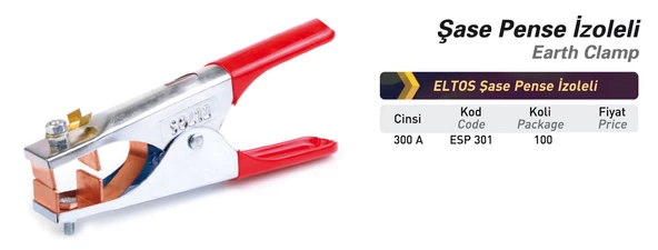 Eltos Şase Pense İzoleli 300 AMP ESP 301 - Resim 2