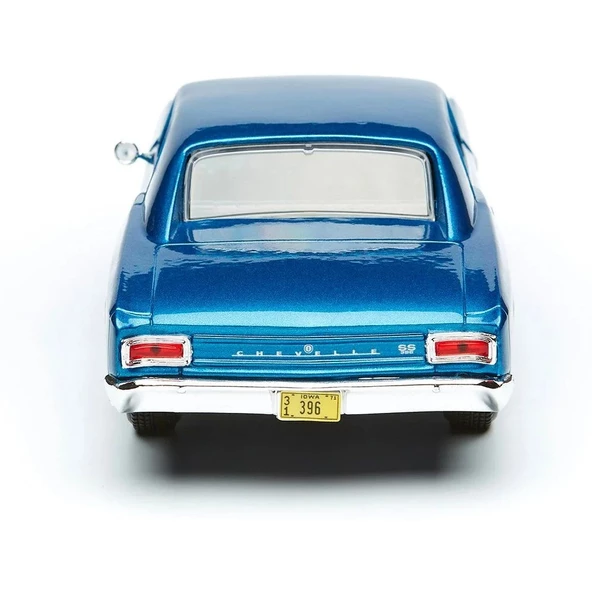Maisto 1:24 1966 Chevrolet Chevelle Ss 396 Mavi - 2