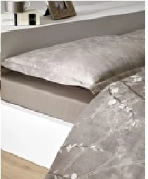 Özdilek Ranforce Çift Kişilik Fıtted Çarşaf Nevresim Takımı  Whıte Sakura Bej - 3