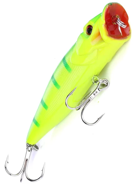 Eagenset Popper Yapay Yem 9 cm, 12  gram Maket Balık, Suni Yem, 1 Adet Model:1 - 6