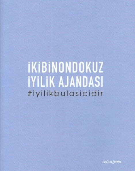 2019 İyilik Ajandası İyilik Bulaşıcıdır Orta Boy Beyaz