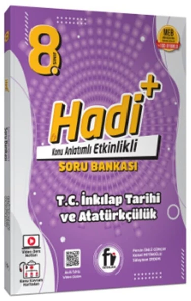8. Sınıf T.C. İnkılap Tarihi ve Atatürkçülük Hadi Soru Bankası Fi Yayınları