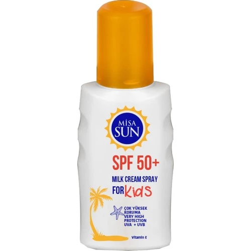 Mişa Sun Spf 50+ Güneş Sütü Krem Spray Çocuk 200 Ml