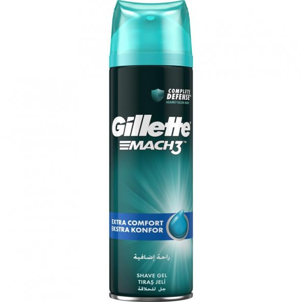 Gillette Mach3 Ekstra Konfor 200 ml Tıraş Jeli - 2