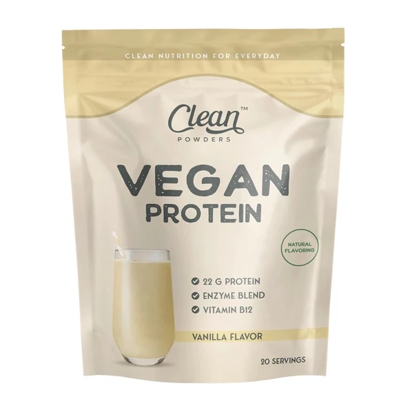 Clean Powders Vegan Protein 600 Gr Vanilya