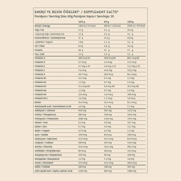 Clean Powders Plant Based Complete Meal 600 Gr Vanilya - 3
