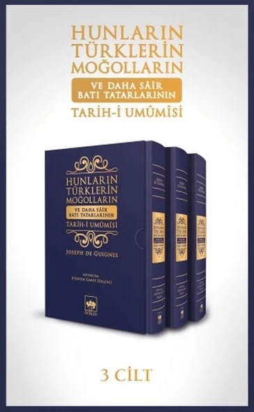Hunların Türklerin Moğolların ve Daha Sair Batı Tatarlarının Tarih i Umumisi (Ciltli - Kutulu)