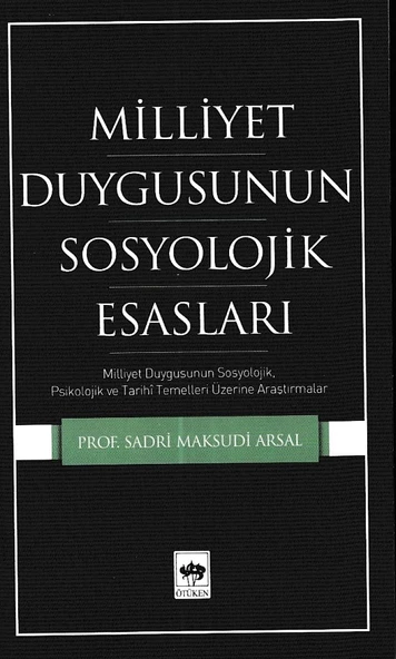 Millet Duygusunun Sosyolojik Esasları ürün görseli 1