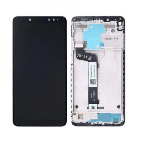 Xiaomi Redmi Note 5 Uyumlu Çıtalı Lcd Ekran A+ Kalite Siyah - Black Renk - 1