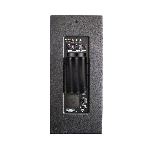 PROMAIN MS-1015GA 600 WATT 38 CM AKTİF AHŞAP KABİN HOPARLÖR - 3