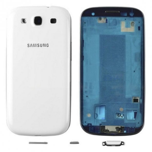 Samsung Galaxy S3 Neo I9301 Uyumlu Kasa A+ Kalite Beyaz - White Renk