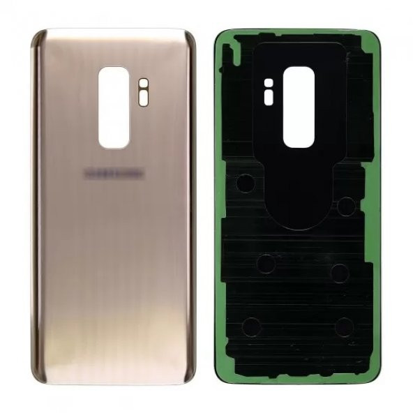 Samsung Galaxy S9 Plus G965 GH97-21692A Uyumlu Kapak A+ Kalite Gold Renk