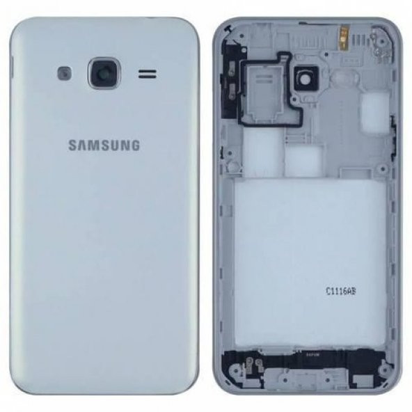 Samsung Galaxy J3 2016 SM-J320 Uyumlu Kasa A+ Kalite Beyaz - White Renk