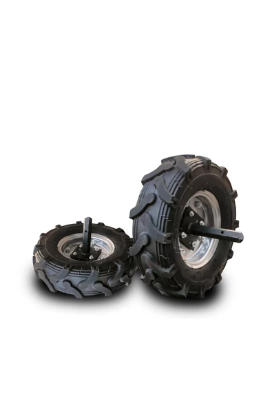 YAĞMUR YET 250 ÇAPA MAKİNESİ UYUMLU LASTİK TAKIMI ÇELİK PORYALI - Resim 2