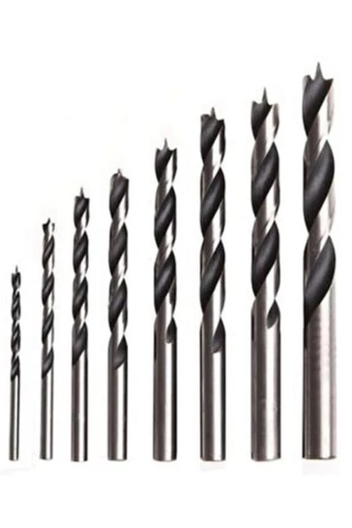 Bay Tec Ahşap Delme Uç Seti 8 Parça - Resim 2