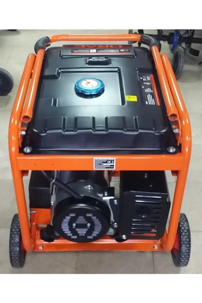 Orac OJ8000E 6.5 Kw Marşlı Monofaze Benzinli Jeneratör - 4