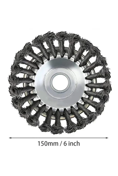 Tırpan Başlığı Çelik Telli 6'' 150mm - Resim 2