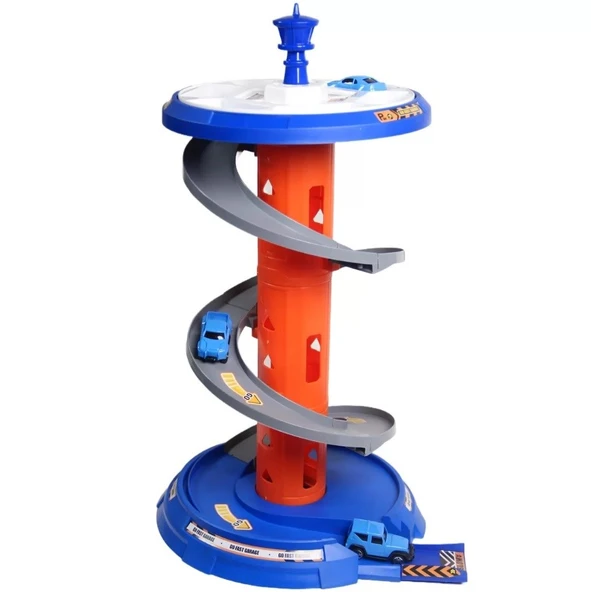 Garage Playset Otopark Oyun Seti Döner Platformlu Garaj Seti - 2