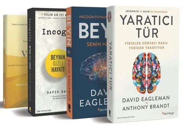 David Eagleman Seti-4 Kitap Takım