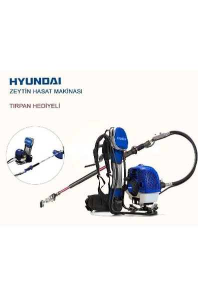 HYX52S Motorlu Zeytin Hasat Makinası (HFS Şanzımanlı) + Ot Tırpanı - Resim 2