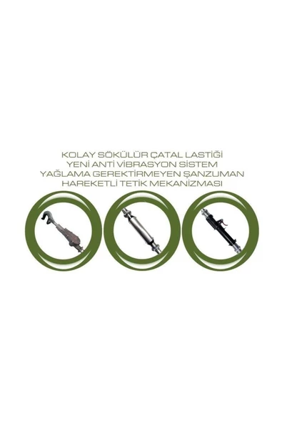 HYX52S Motorlu Zeytin Hasat Makinası (HFS Şanzımanlı) + Ot Tırpanı - Resim 3