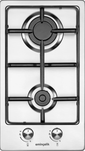 EMİNÇELİK EC-AH 41220 LG LPG TÜPLÜ ANKASTRE GÖMMELİ İNOX ÇELİK OCAK (KARAVAN VE BAHCELERE) SANCAK ALİMER - 5