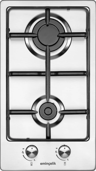 EMİNÇELİK EC-AH 41220 LG LPG TÜPLÜ ANKASTRE GÖMMELİ İNOX ÇELİK OCAK (KARAVAN VE BAHCELERE) SANCAK ALİMER - 2