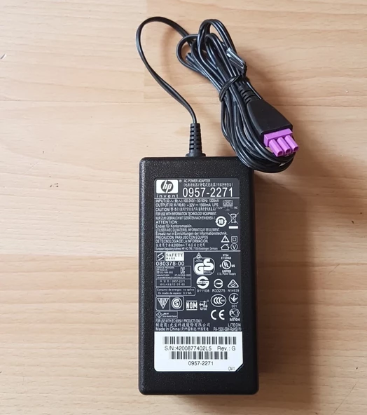 HP Adaptör Orjinal AC Yazıcı Adaptörü 32V 1560mA Teşhir Ürünü