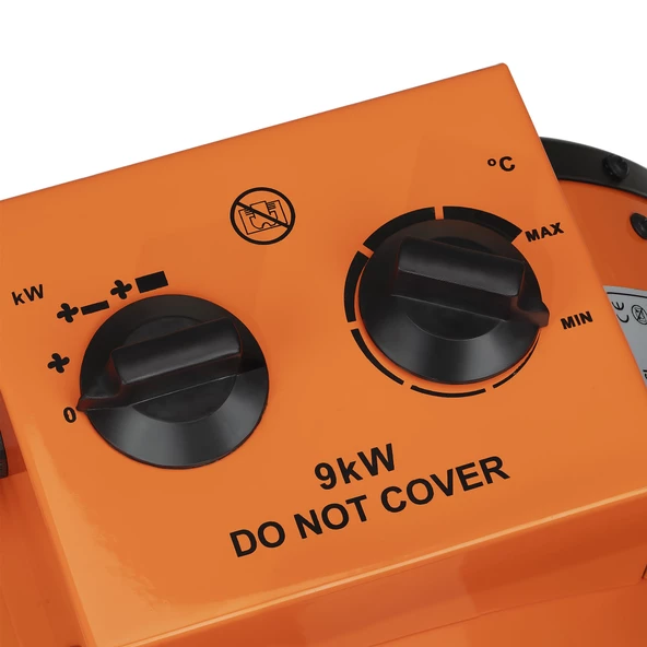 Kurutek KTE-9 KW Elektrikli Isıtıcı - 5